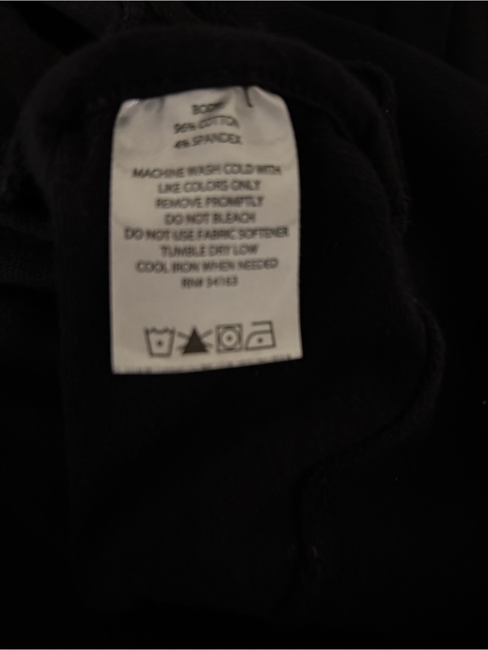 Calvin Klein Black Studded Zip Hoodie black with studs XL slim - Picture 5 of 6